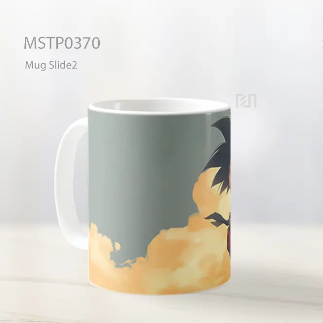 Chibi Goku Awan Nimbus Dragon Ball Mug MSTP0370 - All-side / Desain