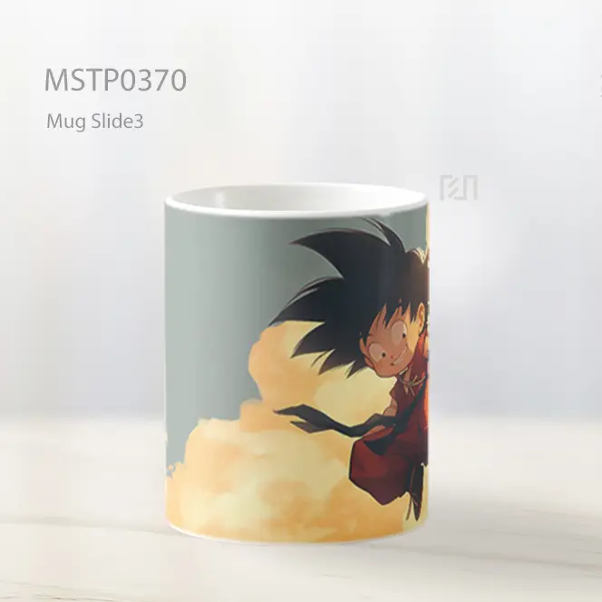 Chibi Goku Awan Nimbus Dragon Ball Mug MSTP0370 - All-side / Desain