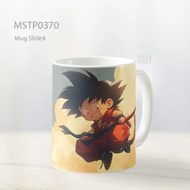 Chibi Goku Awan Nimbus Dragon Ball Mug MSTP0370