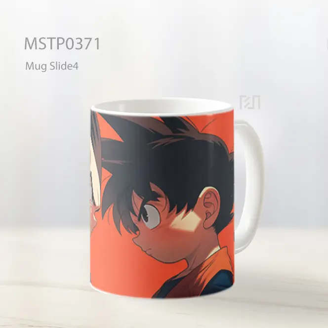 Chibi Goku Dan Vegeta Faceoff Dragon Ball Mug MSTP0371