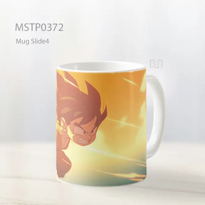 Chibi Goku Determined Mug MSTP0372