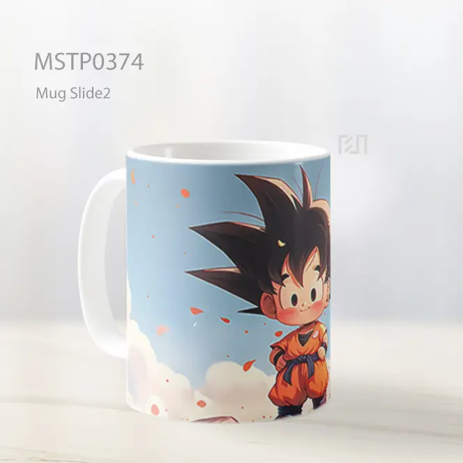 Chibi Goku Dragon Ball Mug MSTP0374 - All-side / Desain