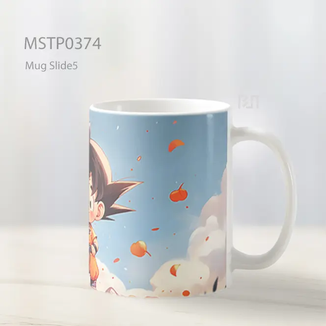 Chibi Goku Dragon Ball Mug MSTP0374 - All-side / Desain