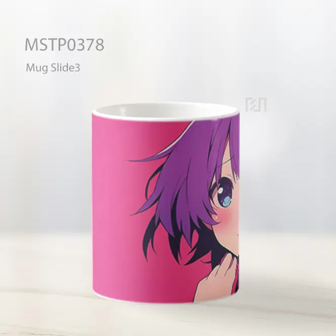 Chibi Hitagi Senjougahara Monogatari Mug MSTP0378 - All-side / Desain