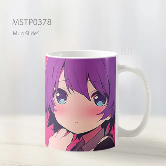 Chibi Hitagi Senjougahara Monogatari Mug MSTP0378 - All-side / Desain