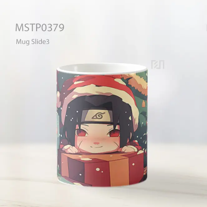 Chibi Itachi Uchiha Hadiah Natal Mug MSTP0379 - All-side / Desain