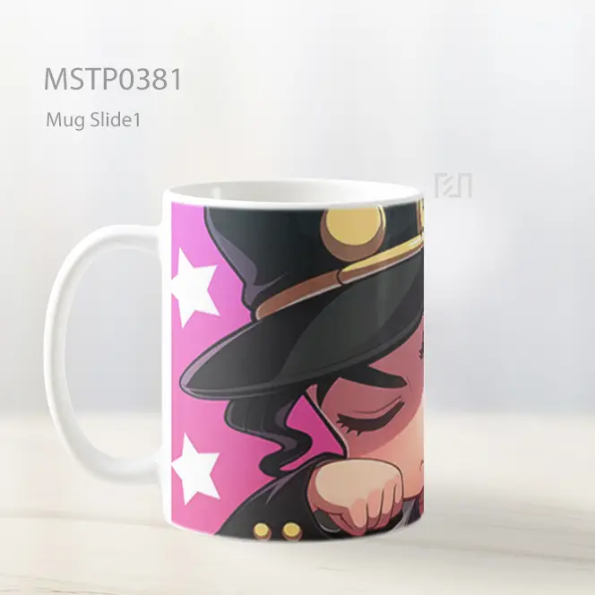 Chibi Jotaro Kujo Jojo Mug MSTP0381 - All-side / Desain