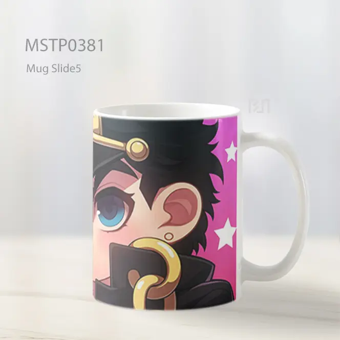 Chibi Jotaro Kujo Jojo Mug MSTP0381 - All-side / Desain
