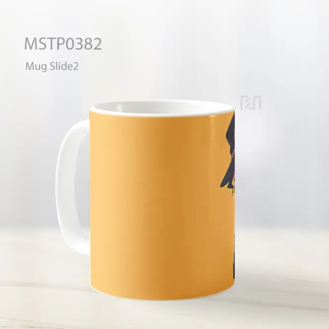 Chibi Jotaro Kujo Pose Kuning Mug MSTP0382 - All-side / Desain