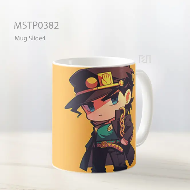 Chibi Jotaro Kujo Pose Kuning Mug MSTP0382