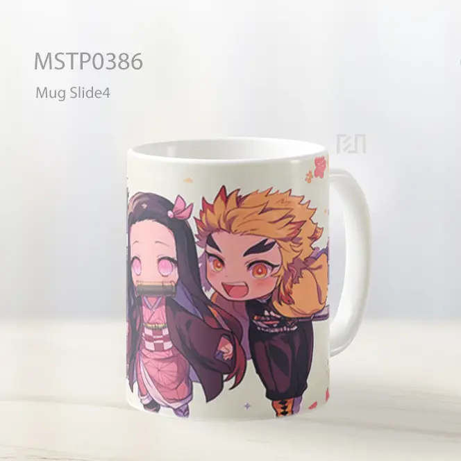 Chibi Karakter Demon Slayer Mug MSTP0386