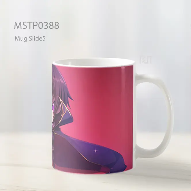 Chibi Lelouch Lamperouge Geass Ungu Mug MSTP0388 - All-side / Desain