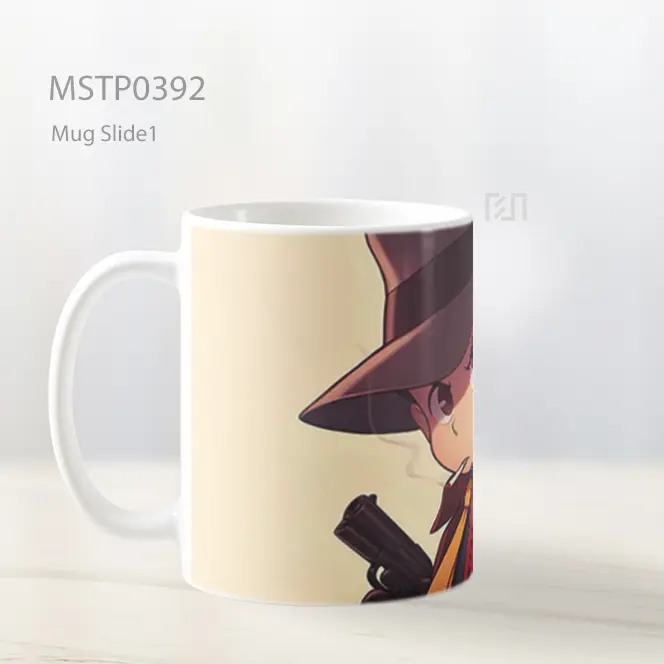 Chibi Lupin Iii Detektif Mug MSTP0392 - All-side / Desain
