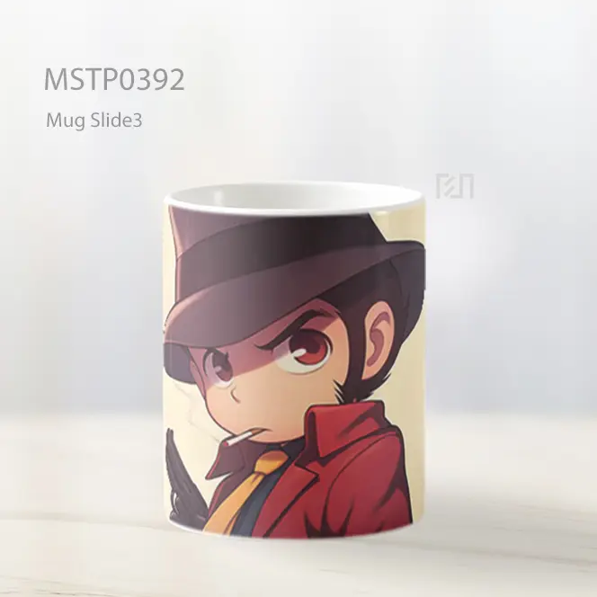 Chibi Lupin Iii Detektif Mug MSTP0392 - All-side / Desain