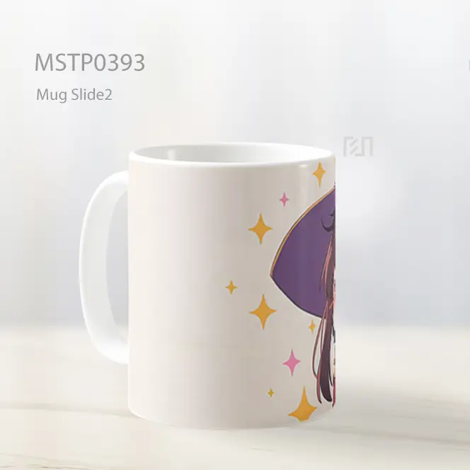 Chibi Megumin Konosuba Senyum Nakal Mug MSTP0393 - All-side / Desain