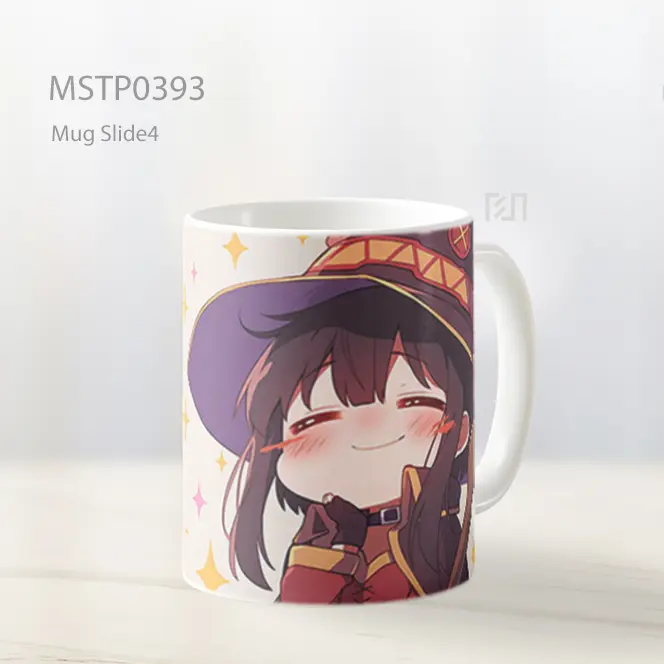 Chibi Megumin Konosuba Senyum Nakal Mug MSTP0393