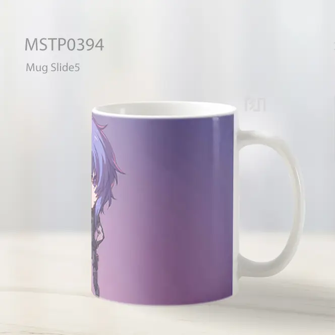 Chibi Motoko Kusanagi Cyberpunk Mug MSTP0394 - All-side / Desain