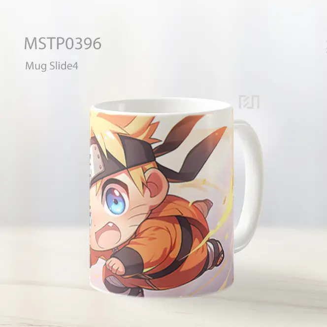 Chibi Naruto Uzumaki Terbang Mug MSTP0396