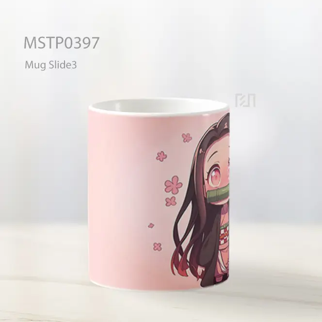 Chibi Nezuko Kamado Demon Slayer Mug MSTP0397 - All-side / Desain