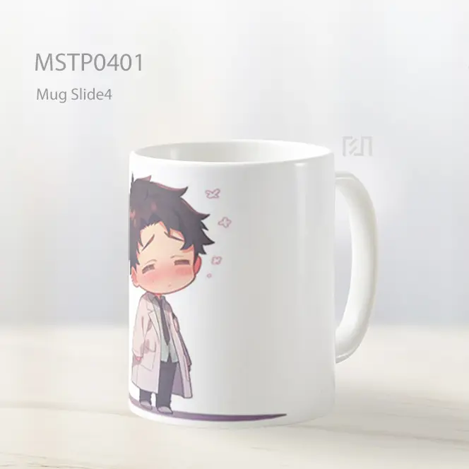 Chibi Rintarou Okabe Steins Gate Sleepy Mug MSTP0401