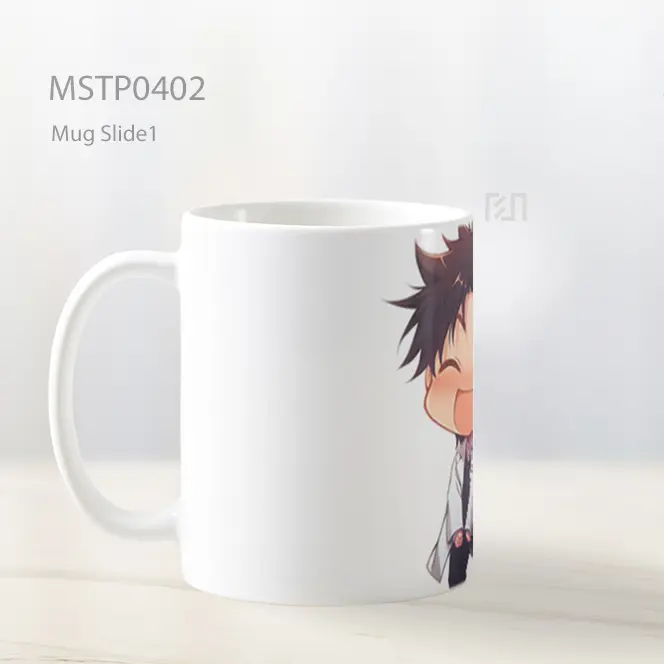 Chibi Rintarou Okabe Steins Gate Mug MSTP0402 - All-side / Desain