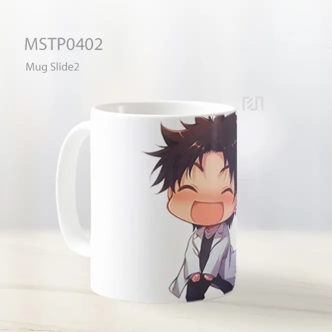 Chibi Rintarou Okabe Steins Gate Mug MSTP0402 - All-side / Desain