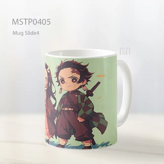 Chibi Tanjiro And Nezuko Demon Slayer Mug MSTP0405