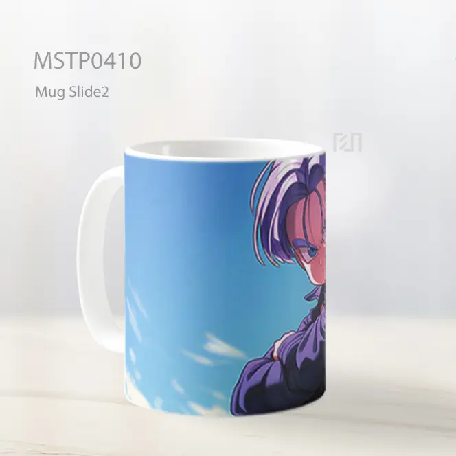 Chibi Trunks Menyilangkan Tangan Mug MSTP0410 - All-side / Desain