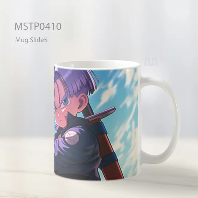 Chibi Trunks Menyilangkan Tangan Mug MSTP0410 - All-side / Desain