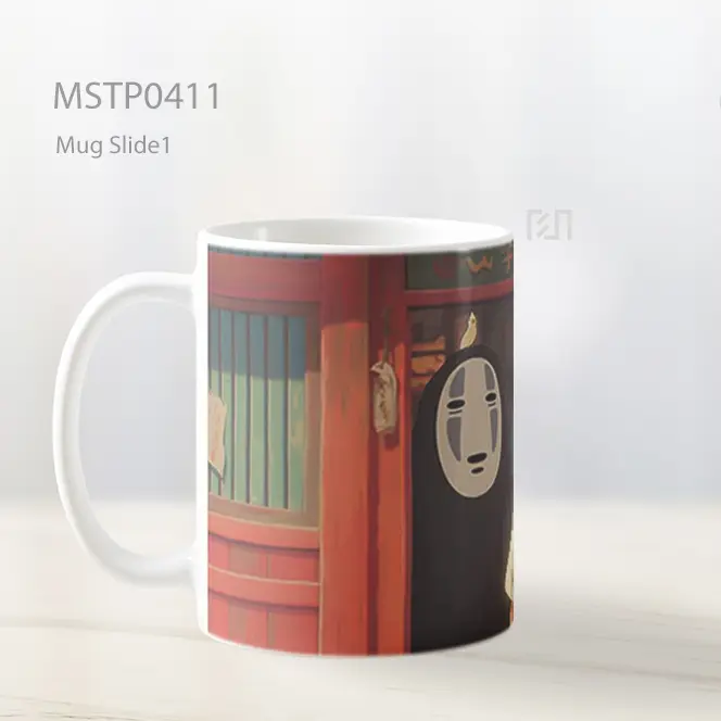 Chihiro Dan No Face Spirited Away Mug MSTP0411 - All-side / Desain