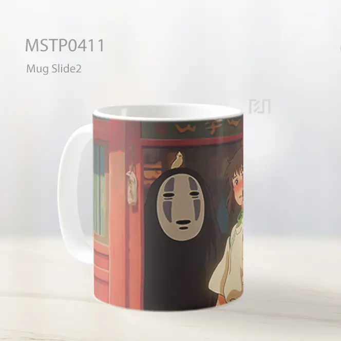Chihiro Dan No Face Spirited Away Mug MSTP0411 - All-side / Desain