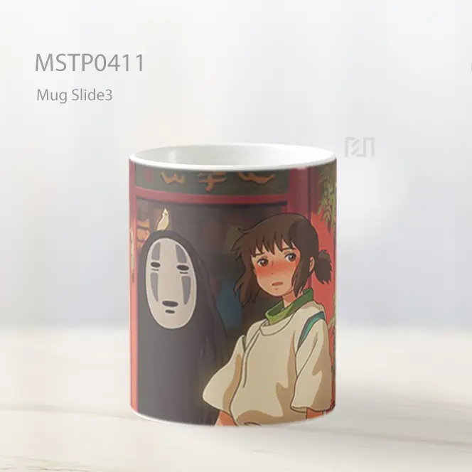 Chihiro Dan No Face Spirited Away Mug MSTP0411 - All-side / Desain