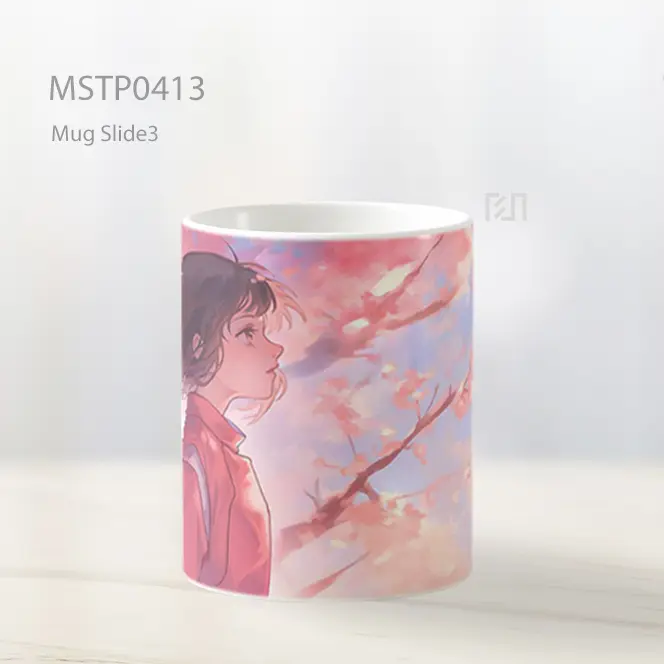 Chihiro Sakura Mekar Tenang Mug MSTP0413 - All-side / Desain
