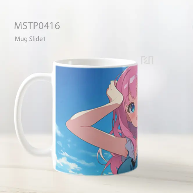 Chika Fujiwara Anime Senyum Mug MSTP0416 - All-side / Desain