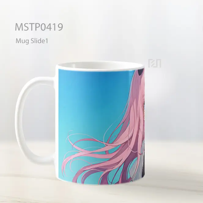 Chika Fujiwara Kedip Mata Mug MSTP0419 - All-side / Desain