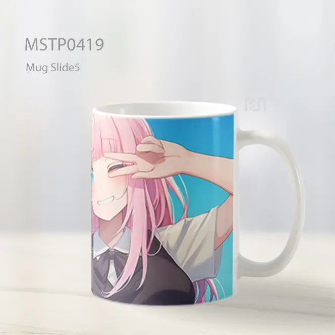 Chika Fujiwara Kedip Mata Mug MSTP0419 - All-side / Desain