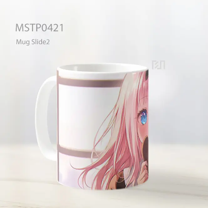 Chika Fujiwara Valentine Cookie Mug MSTP0421 - All-side / Desain