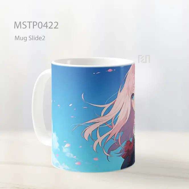 Chika Fujiwara Mug MSTP0422 - All-side / Desain