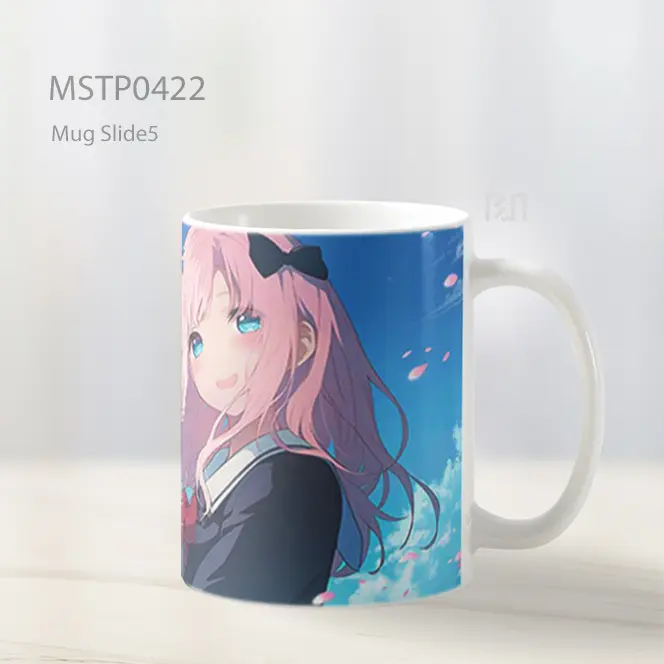 Chika Fujiwara Mug MSTP0422 - All-side / Desain