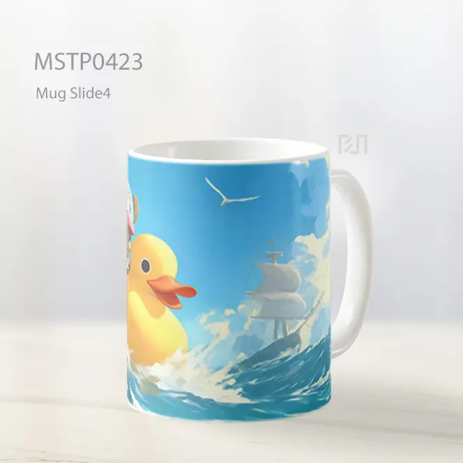 Chopper Bebek Karet Berlayar Mug MSTP0423