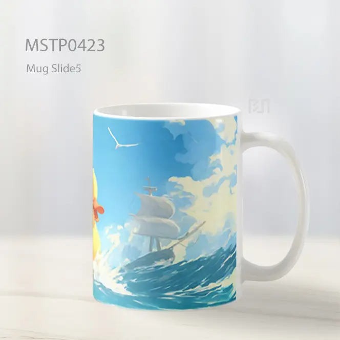 Chopper Bebek Karet Berlayar Mug MSTP0423 - All-side / Desain