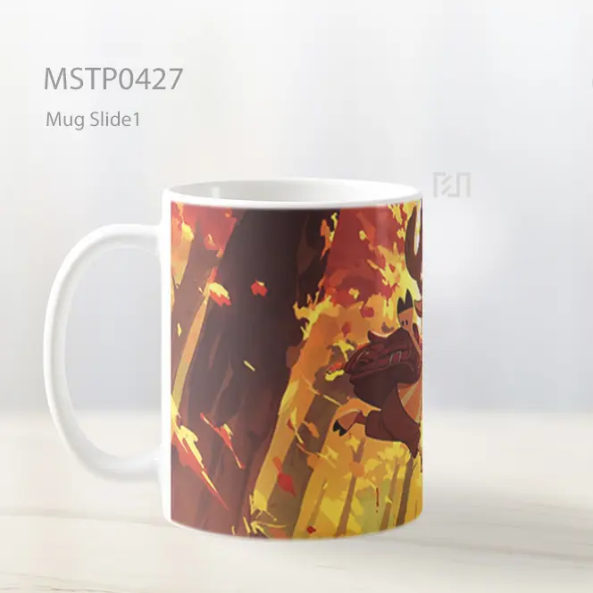 Chopper One Piece Fall Forest Mug MSTP0427 - All-side / Desain
