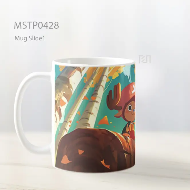 Chopper One Piece Forest Friend Mug MSTP0428 - All-side / Desain
