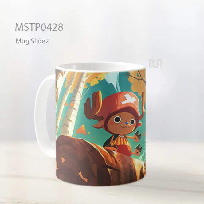 Chopper One Piece Forest Friend Mug MSTP0428 - All-side / Desain