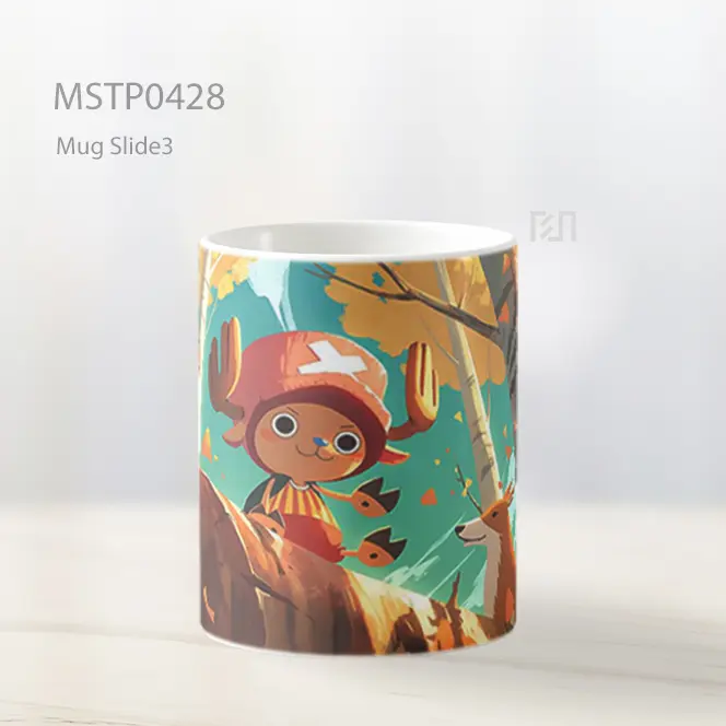 Chopper One Piece Forest Friend Mug MSTP0428 - All-side / Desain