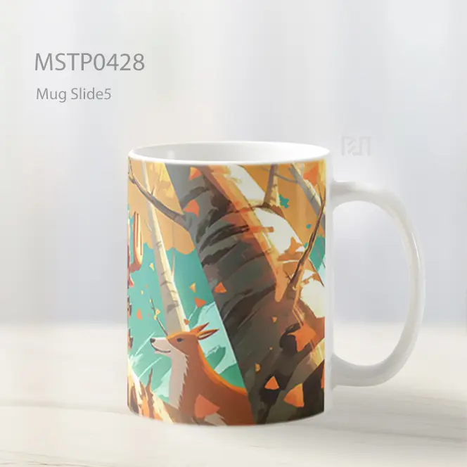 Chopper One Piece Forest Friend Mug MSTP0428 - All-side / Desain