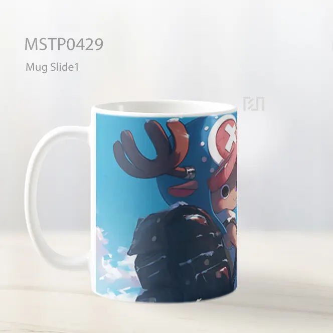 Chopper One Piece Pegunungan Musim Dingin Mug MSTP0429 - All-side / Desain