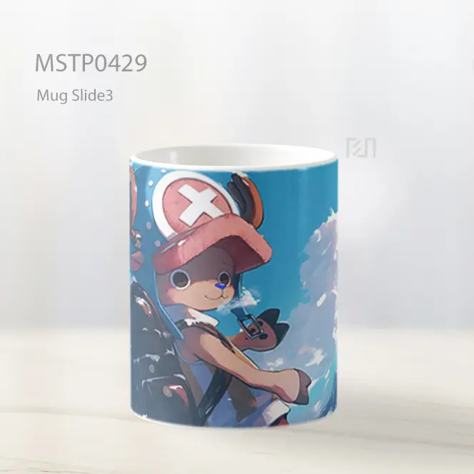 Chopper One Piece Pegunungan Musim Dingin Mug MSTP0429 - All-side / Desain