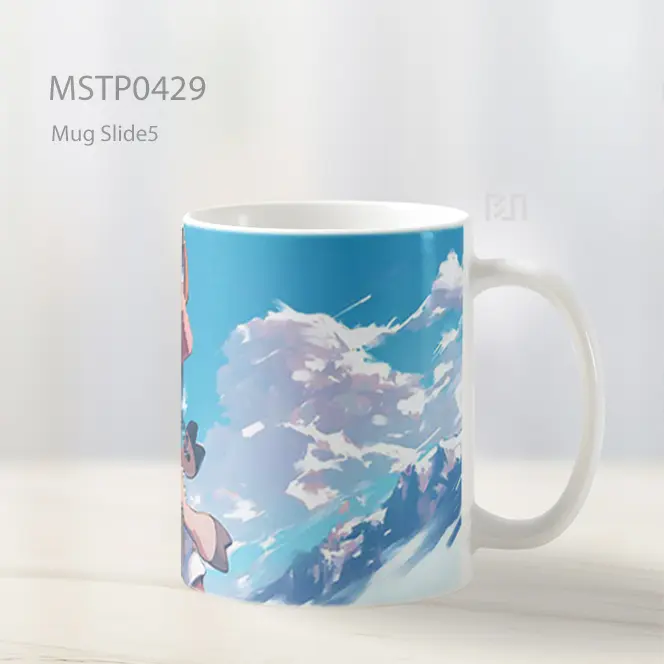Chopper One Piece Pegunungan Musim Dingin Mug MSTP0429 - All-side / Desain