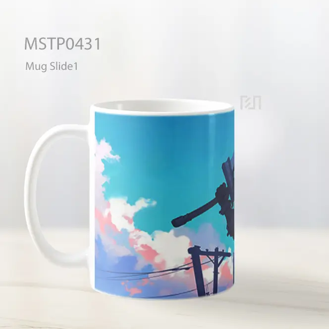 Cloud Strife Buster Skyline Art Mug MSTP0431 - All-side / Desain